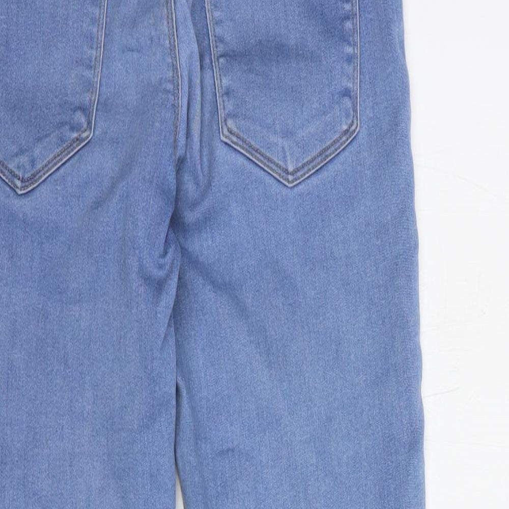 Dunnes Stores Womens Blue  Cotton Jegging Jeans Size 8 L28 in Regular