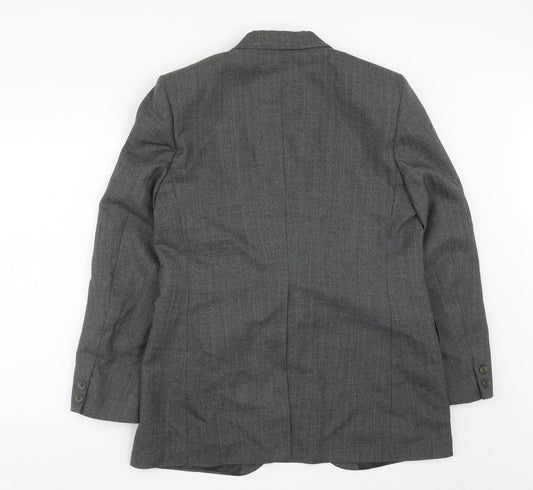 Mens UK Size 42 Burton Regular Grey Suit Jacket