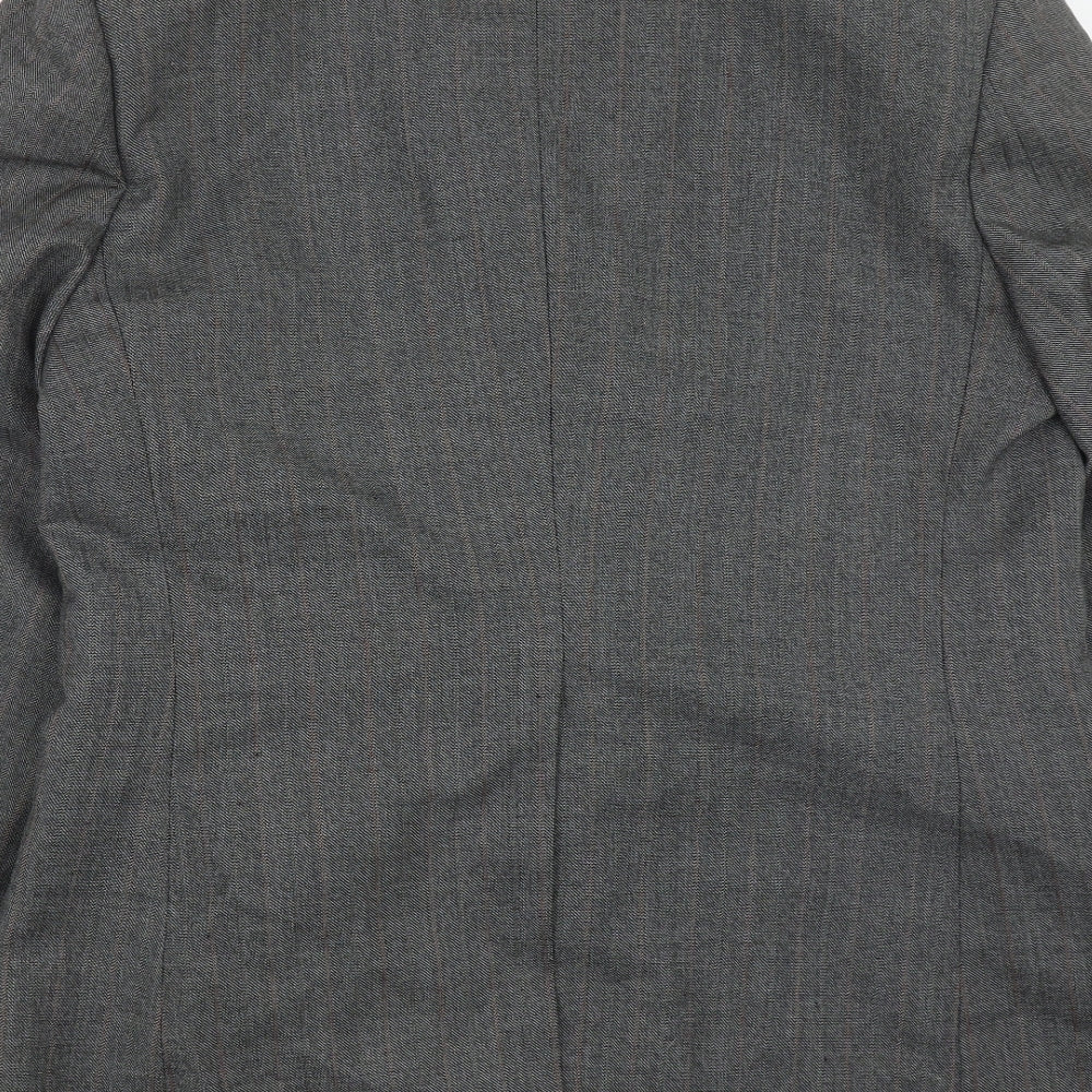 Mens UK Size 42 Burton Regular Grey Suit Jacket