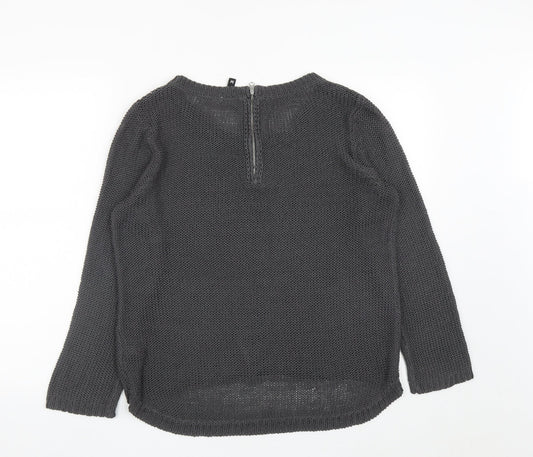 Womens UK Size M H&M Grey Pullover Jumper