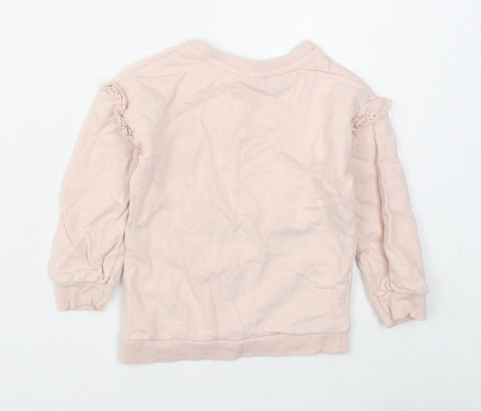 George Pink Cotton Pullover Jumper Size 18-24 Months Pullover - Peppa Pig