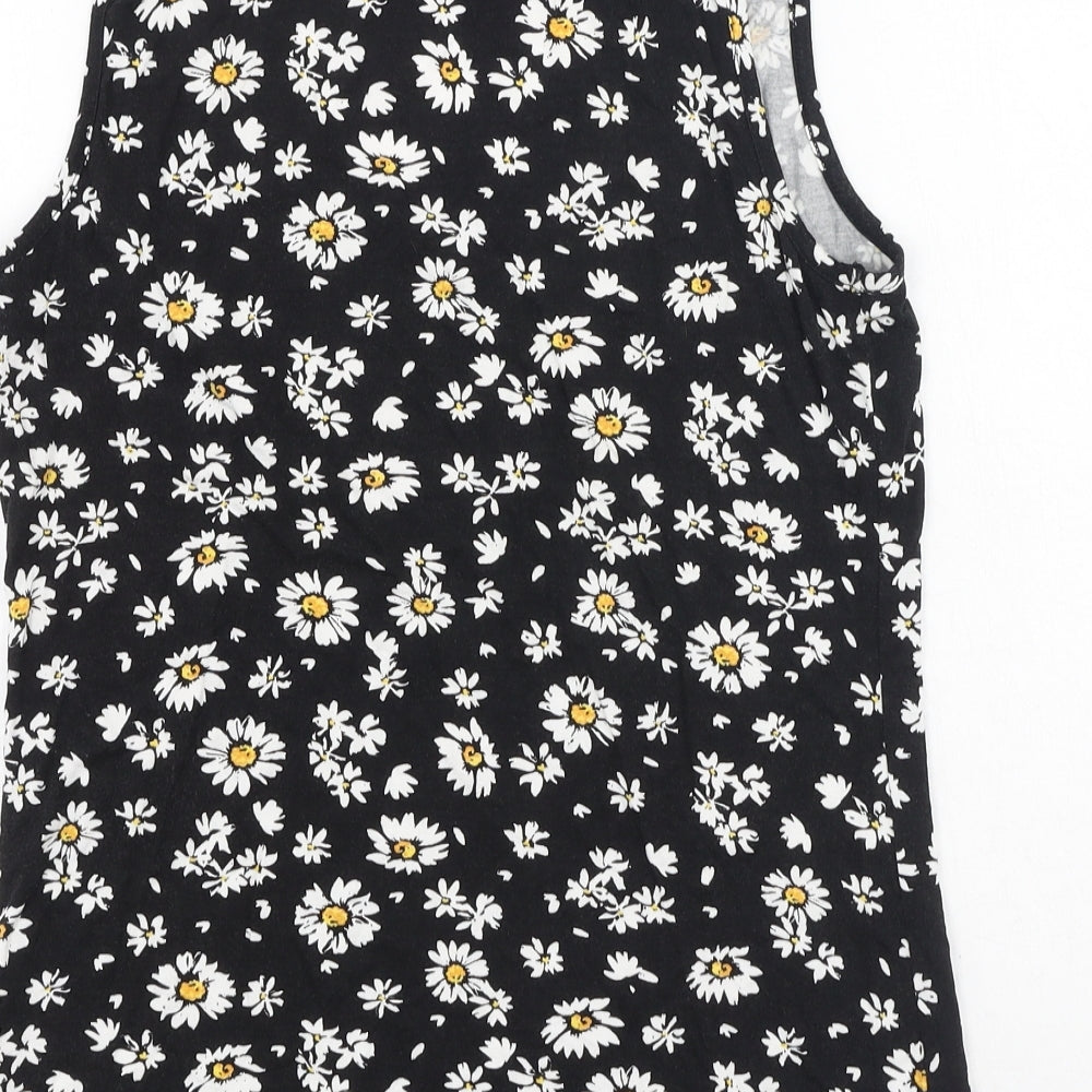 Womens UK Size 10 Very Black Camisole Tank