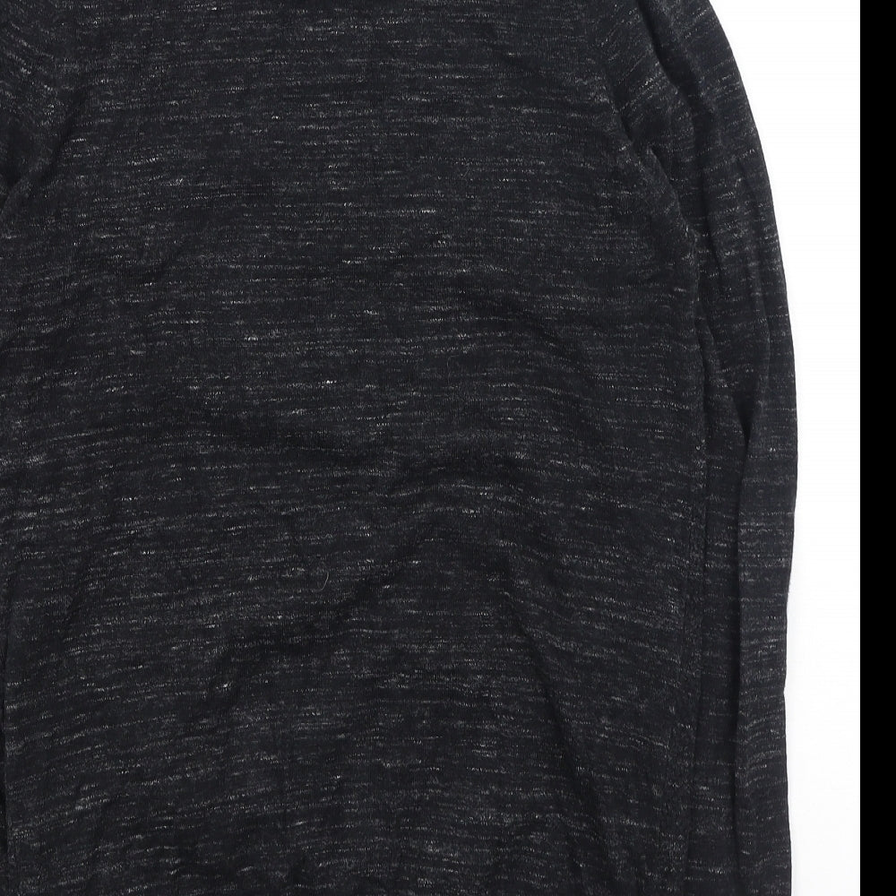 NEXT Mens Grey Round Neck Cotton Pullover Jumper Size XS