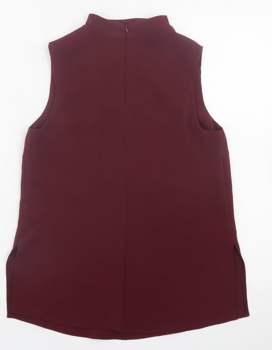 Womens UK Size 6 New Look Red Basic Tank