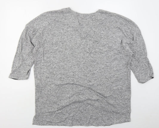 Womens UK Size XL Zara Grey Pullover Jumper