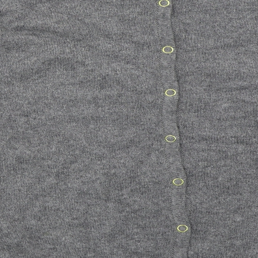 Womens UK Size M Preworn Grey Pullover Jumper