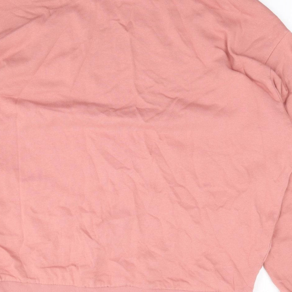 Womens UK Size L ASOS Pink Pullover Sweatshirt