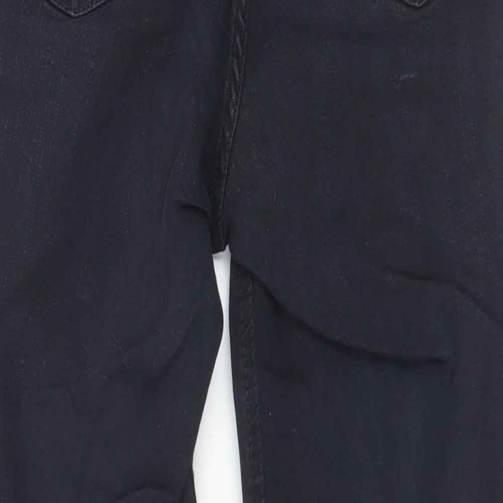 Womens UK Size 26 in Topshop Regular Fit Skinny Black Jeans