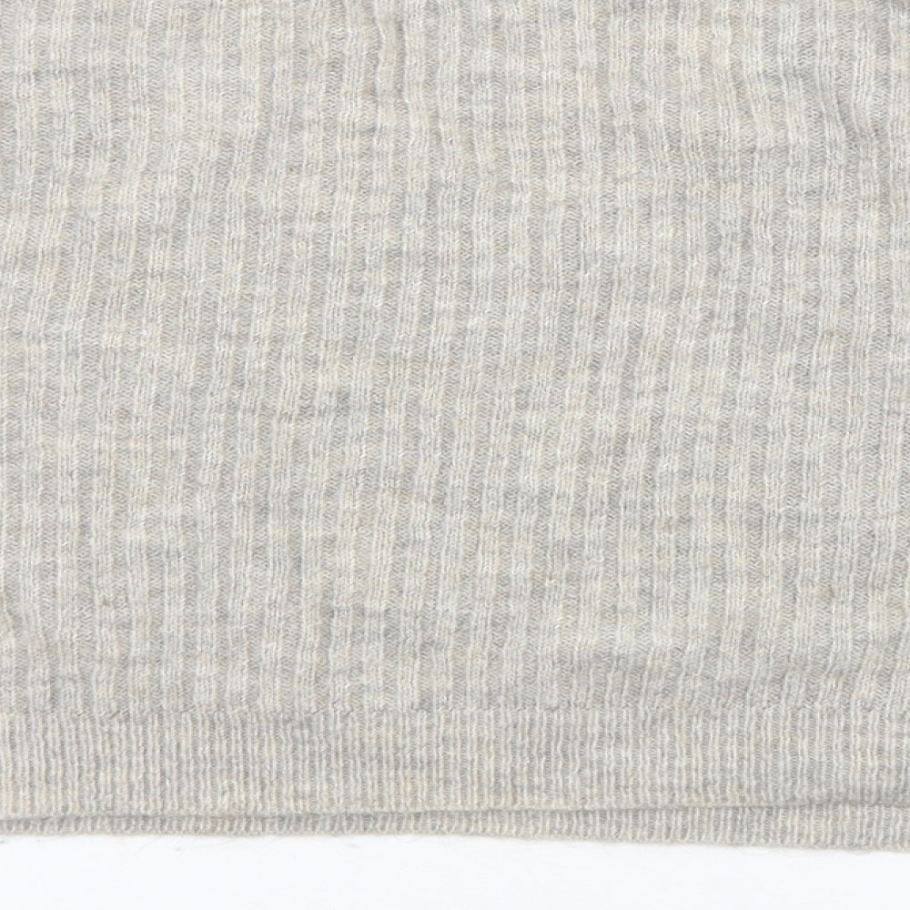 Womens UK Size S New Look Grey Pullover Jumper