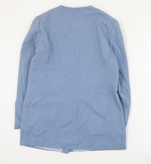 Originals Womens Blue Jacket Blazer Size 10 Button