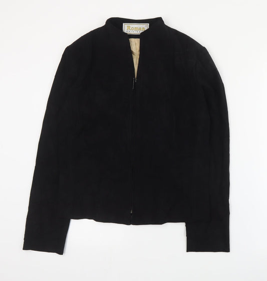 Womens UK Size 12 Roman Black Jacket