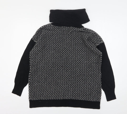Womens UK Size S Wallis Black Pullover Jumper
