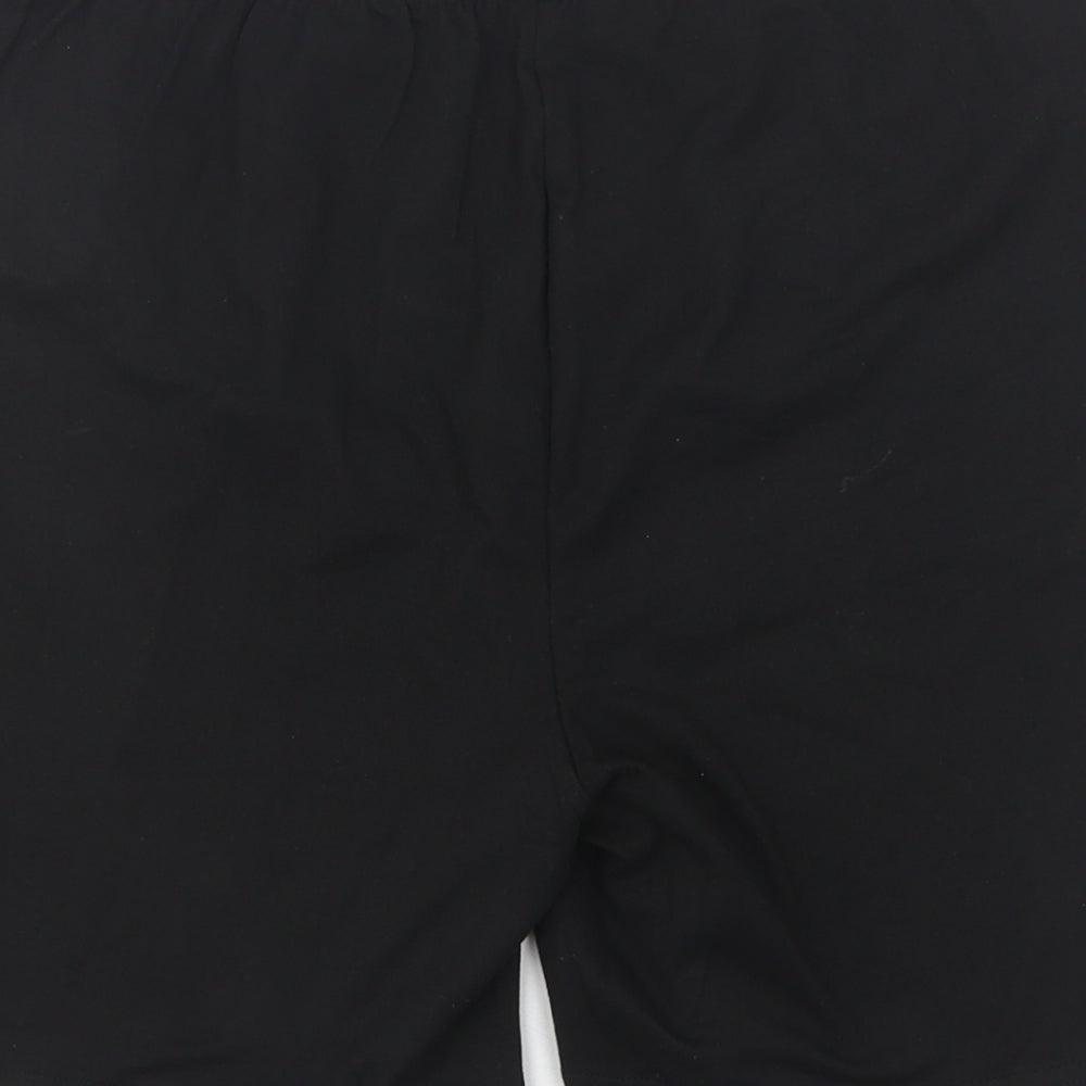 Shein Womens Black Polyester Biker Shorts Size 6 L6 in Regular