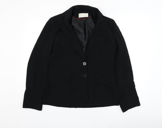 Womens UK Size 12 AMARANTO Black Jacket