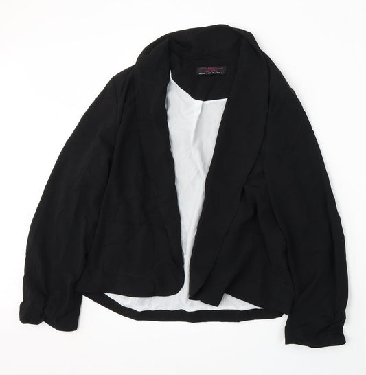 Womens UK Size 14 New Look Regular Black Blazer