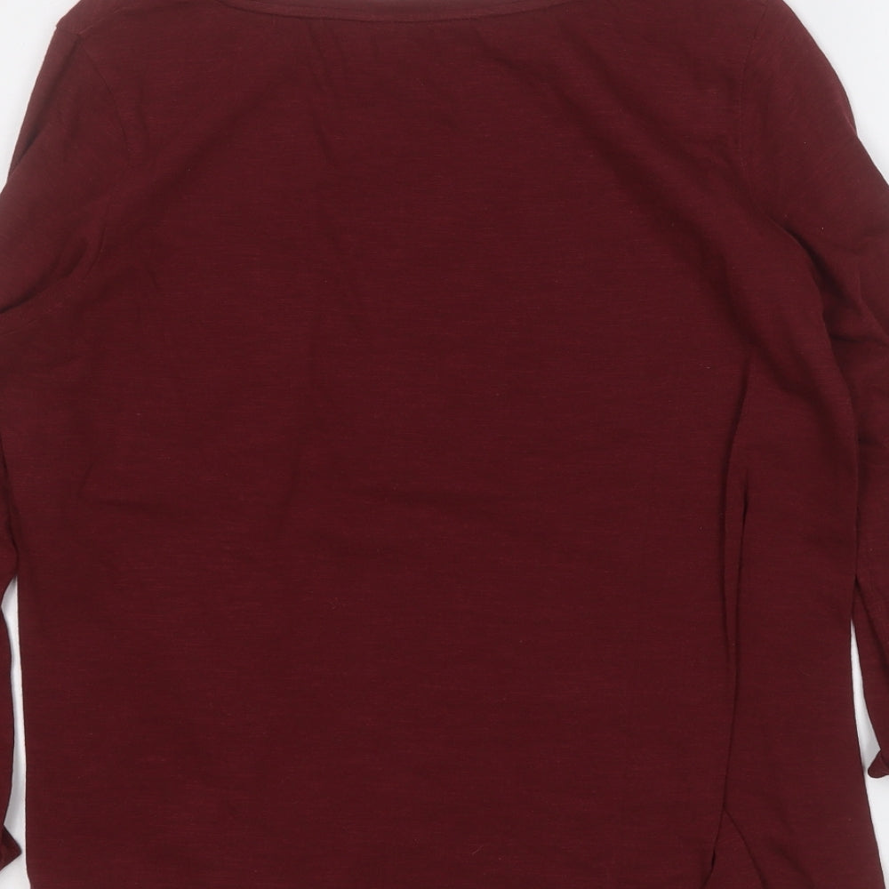 Womens UK Size 12 Dunnes Stores Red Pullover Jumper
