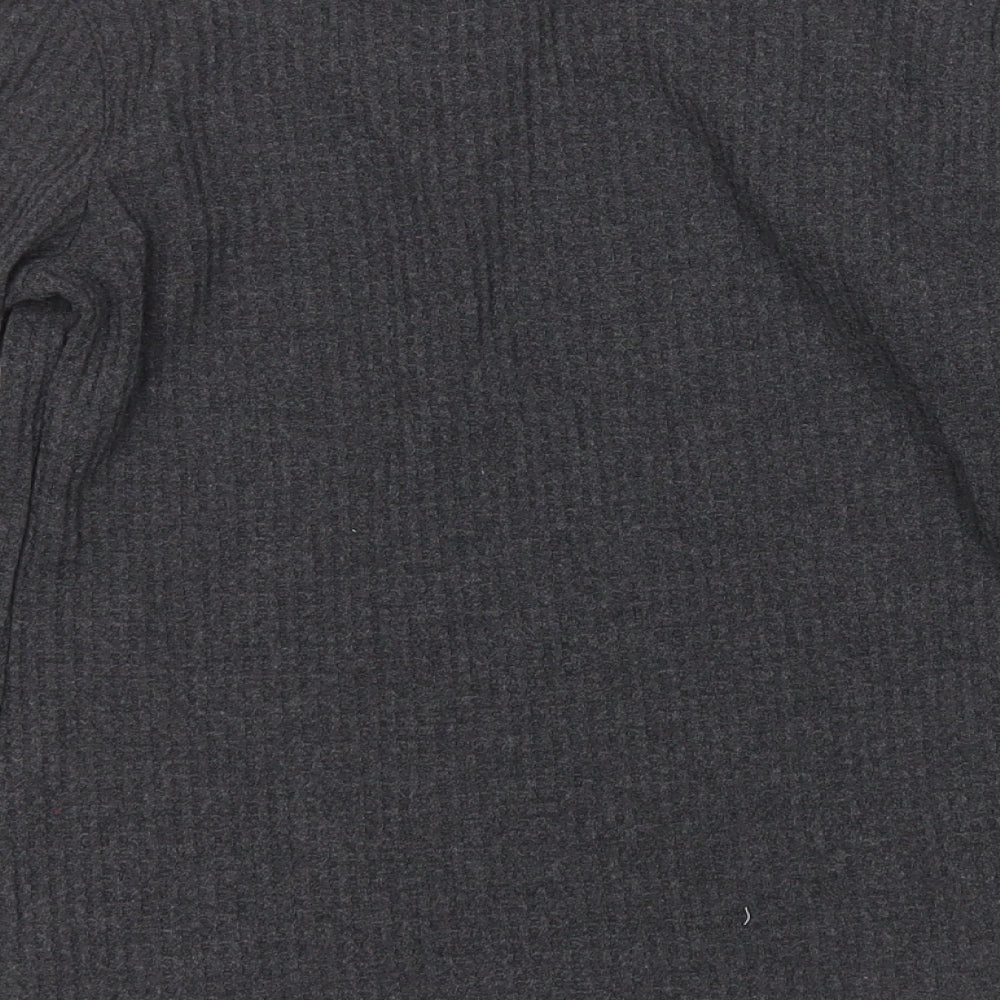 Womens UK Size 10 Papaya Grey Pullover Jumper