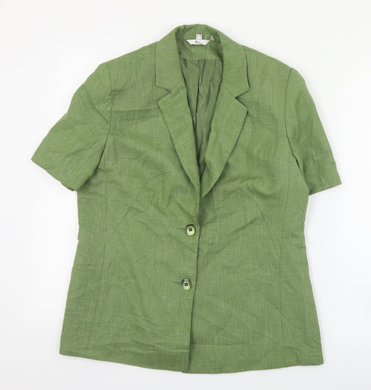 Womens UK Size 12 Klass Green Jacket