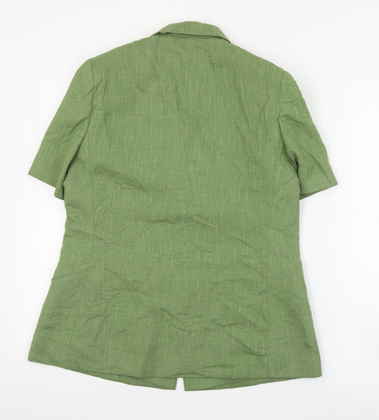 Womens UK Size 12 Klass Green Jacket