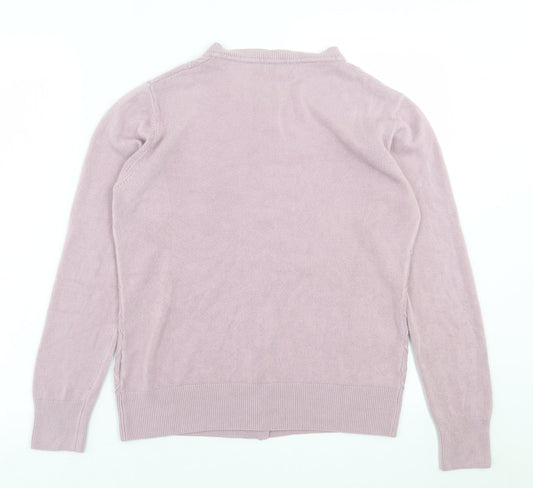 Womens UK Size M paramour Purple Cardigan Jumper