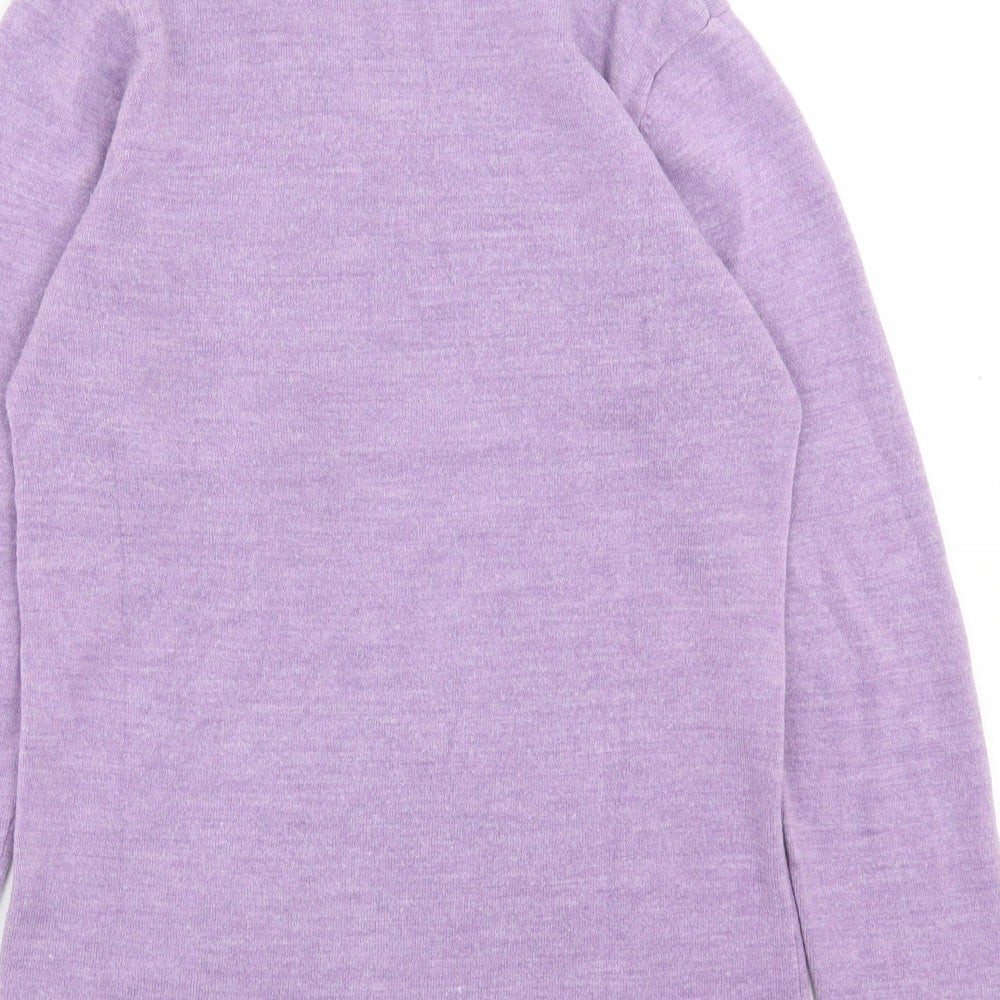 Womens UK Size S casamia Purple Pullover Jumper