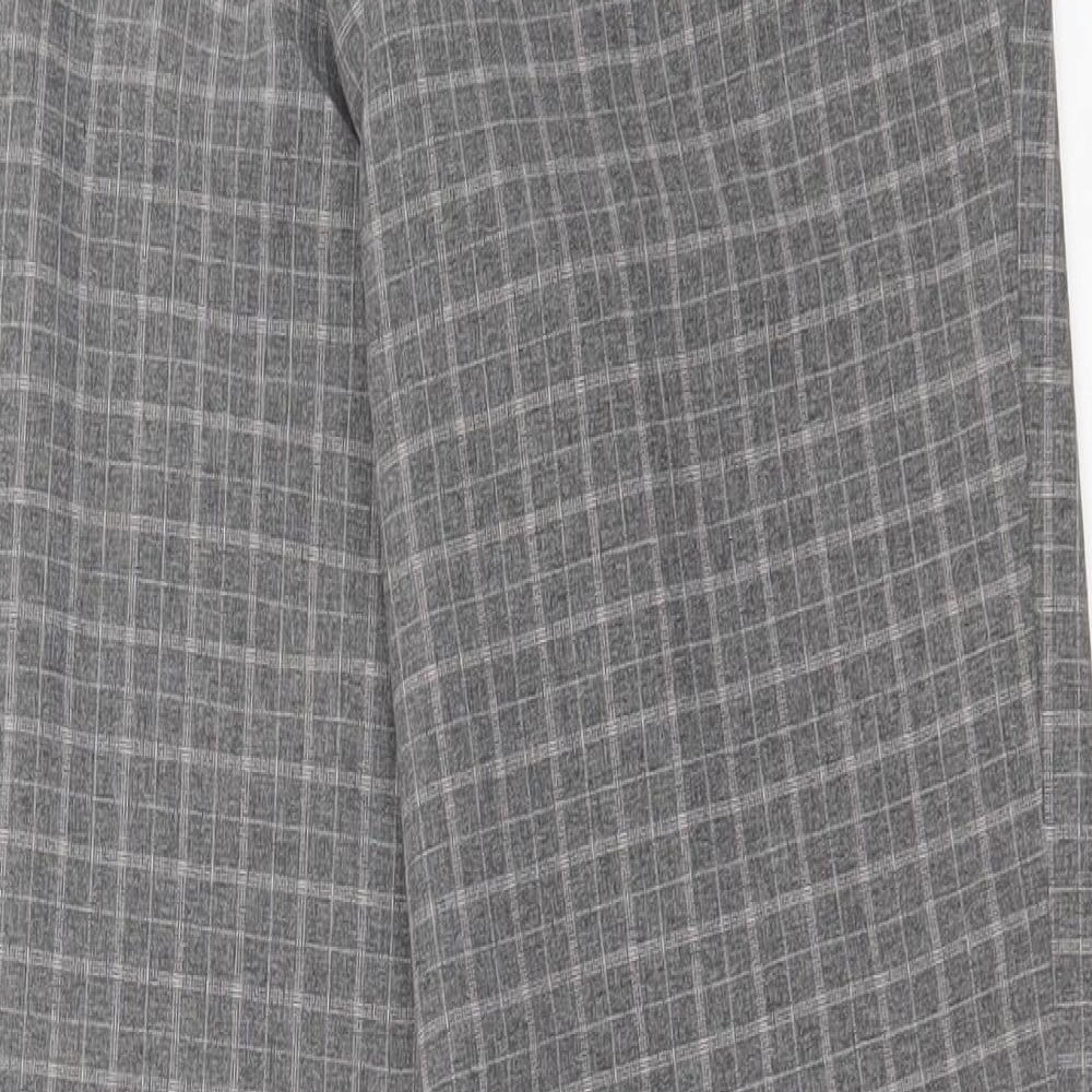 Womens UK Size 28 in Preworn Regular Fit Grey Trousers