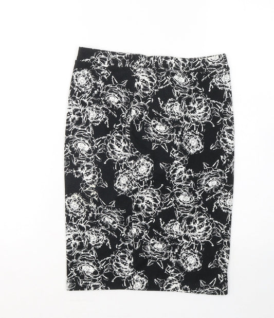 Womens UK Size 8 Papaya A-Line Jersey Skirt