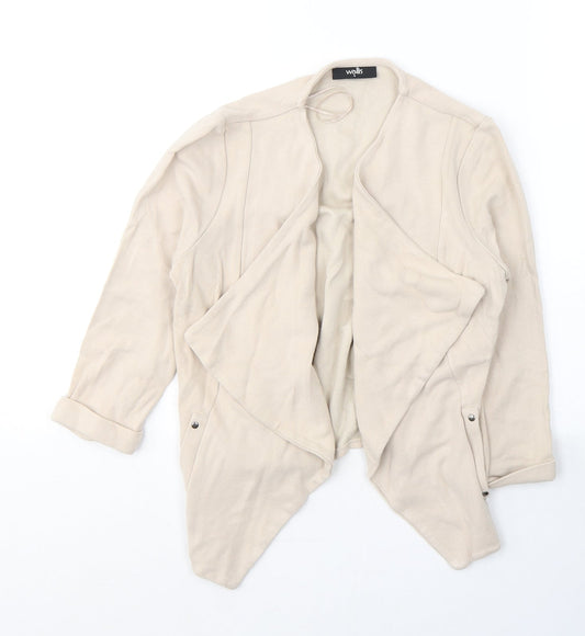 Womens UK Size S Wallis Beige Jacket