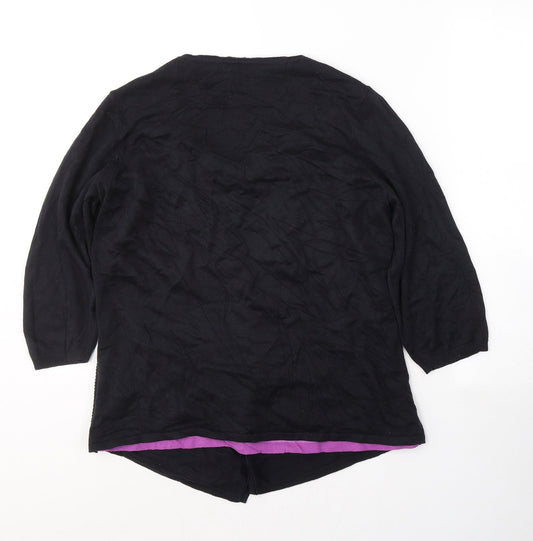 Womens UK Size 16 Per Una Multicoloured Pullover Jumper