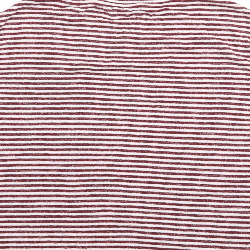 Womens UK Size L Marks and Spencer Red Pullover Jumper