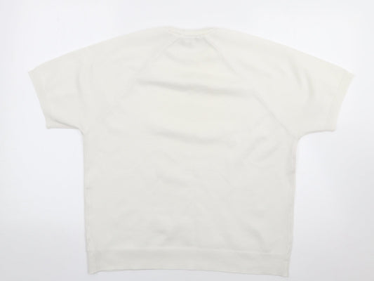 Womens UK Size 14 Berkertex Ivory Pullover Jumper