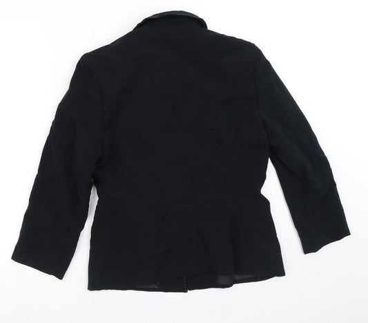 Womens UK Size 12 Marks and Spencer Black Jacket
