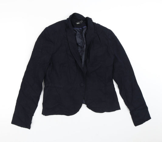 ASOS Womens Black Jacket Blazer Size 10