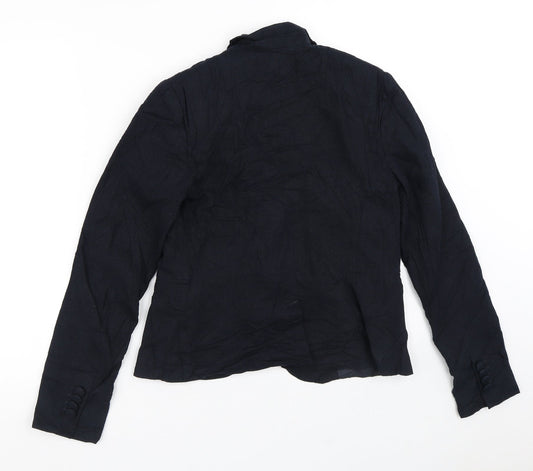 ASOS Womens Black Jacket Blazer Size 10
