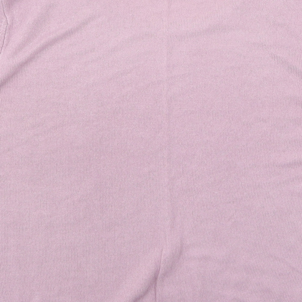 Womens UK Size 12 Marks and Spencer Pink Pullover Jumper