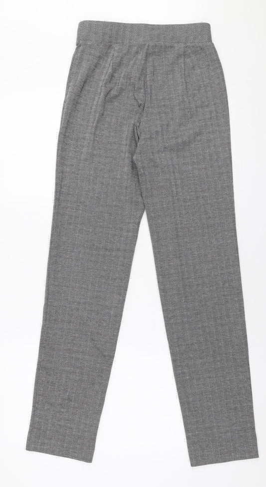 Womens UK Size 6 Marks and Spencer Slim Fit Grey Trousers