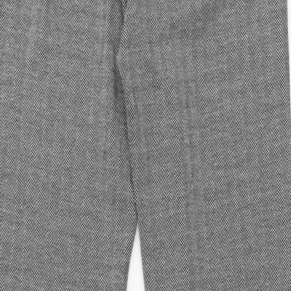 Womens UK Size 6 Marks and Spencer Slim Fit Grey Trousers
