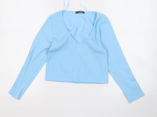 Womens UK Size M Dunnes Stores Blue Pullover Jumper