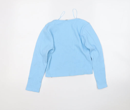 Womens UK Size M Dunnes Stores Blue Pullover Jumper
