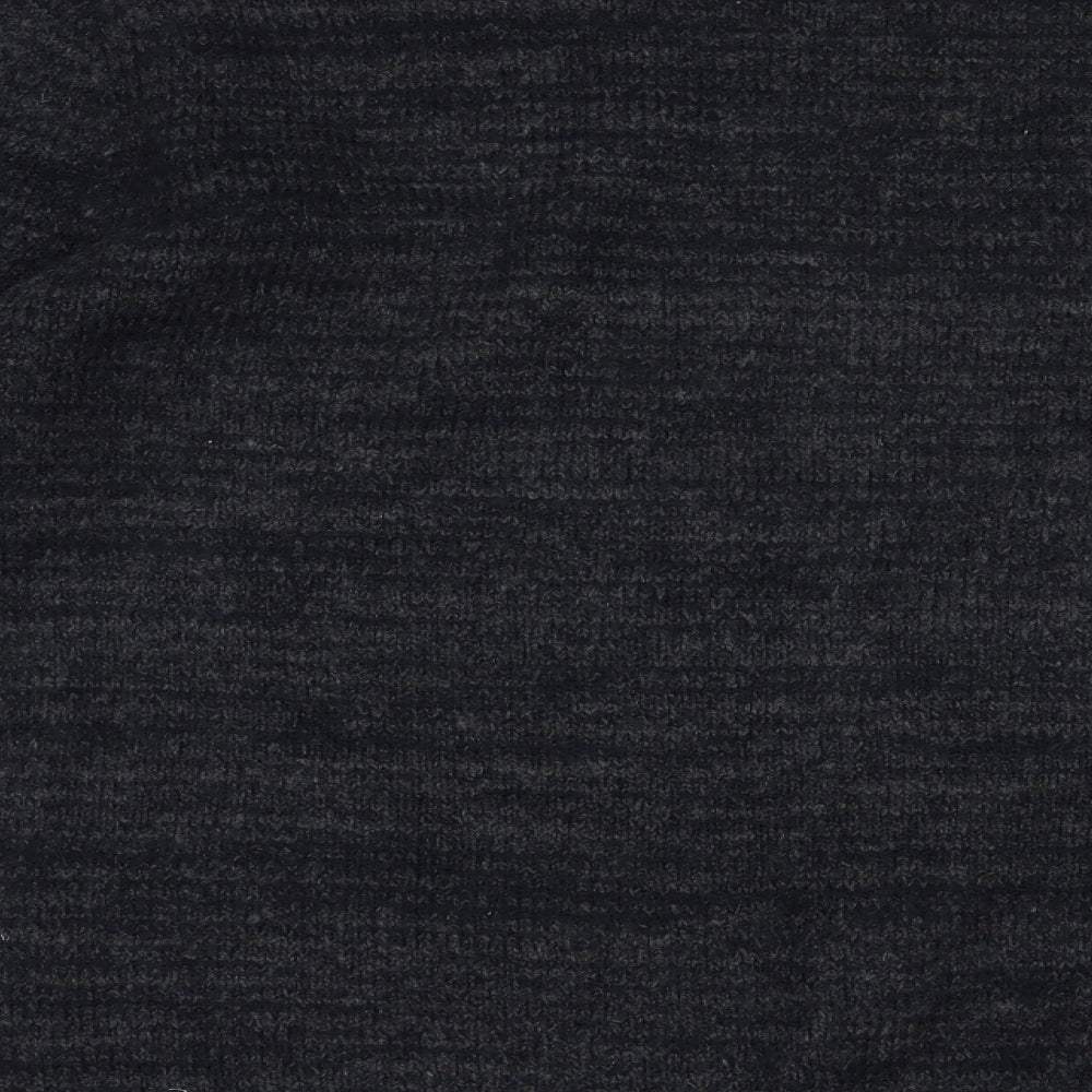 George Mens Blue Crew Neck Acrylic Pullover Jumper Size XL