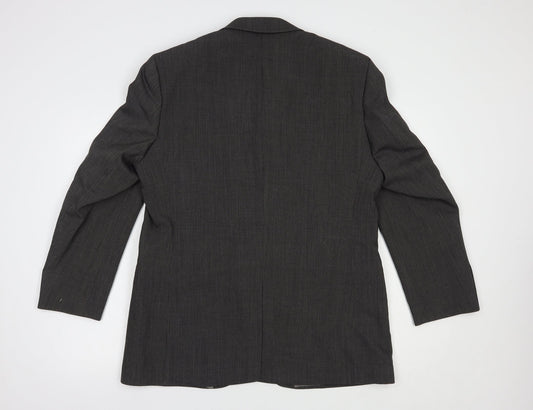 Mens UK Size 40 Jonathan Adams Regular Grey Suit Jacket