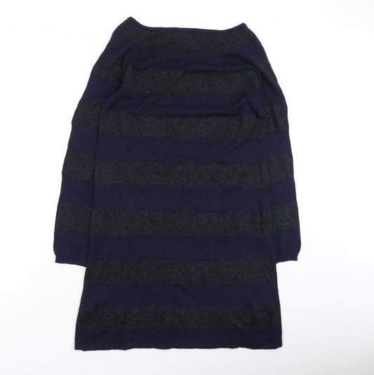 Womens UK Size 12 Marks and Spencer Blue Pullover Jumper