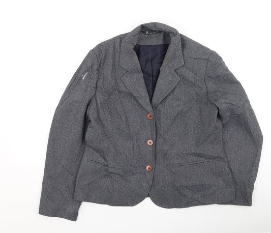 Womens UK Size 14 BHS Grey Jacket