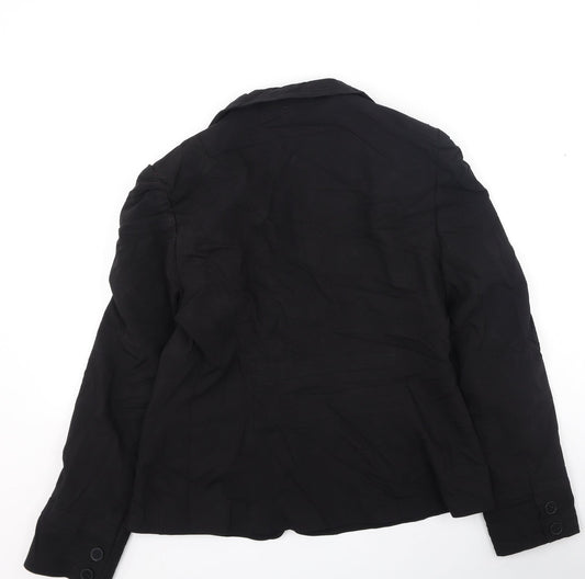 Womens UK Size 14 Dorothy Perkins Black Jacket