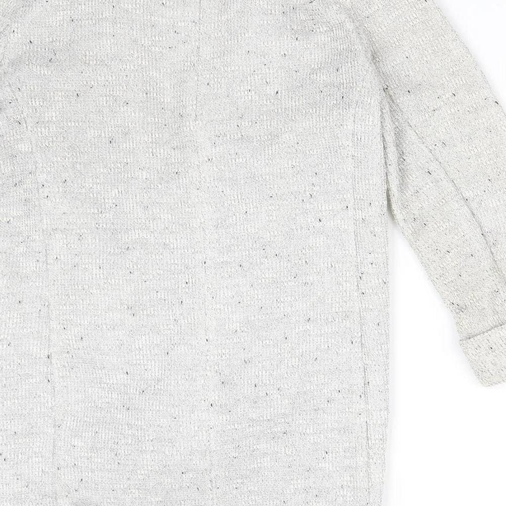 Womens UK Size 8 New Look Grey Jacket