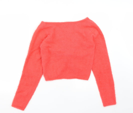 Womens UK Size 16 Threadbare Pink Pullover Jumper