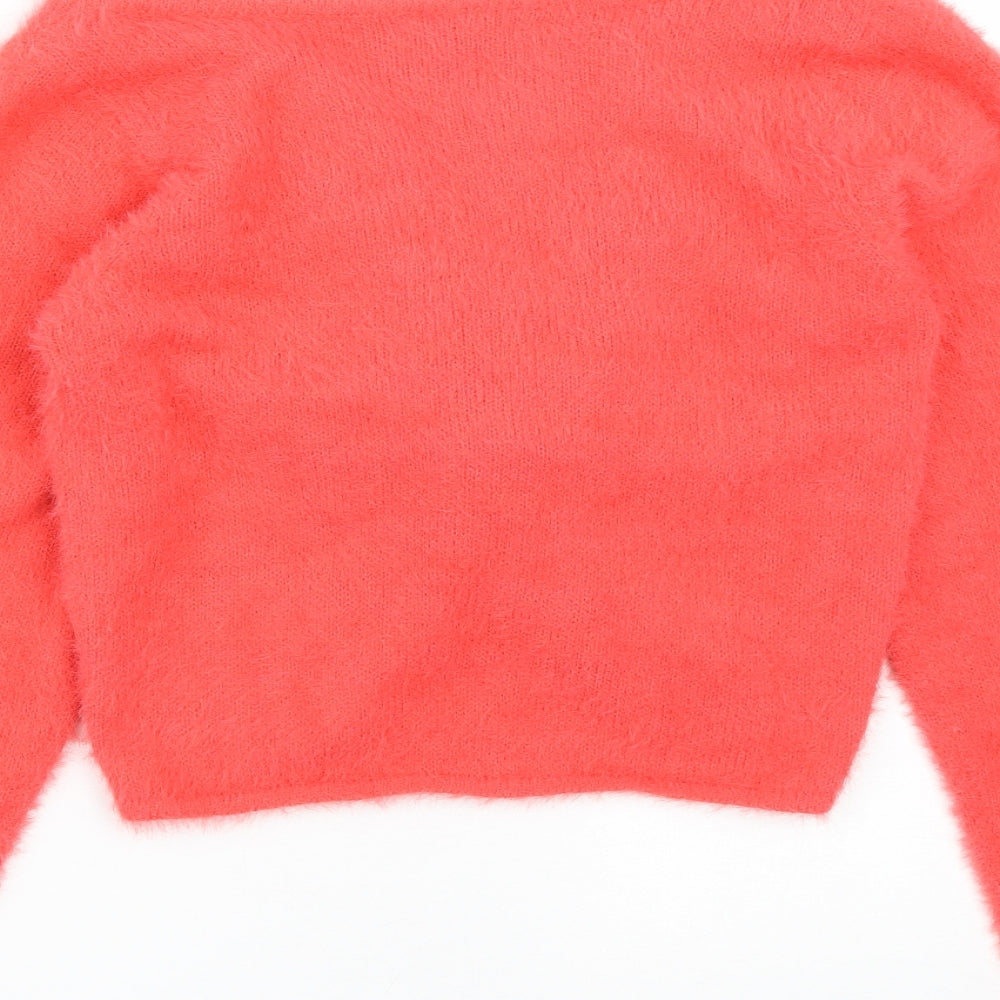 Womens UK Size 16 Threadbare Pink Pullover Jumper