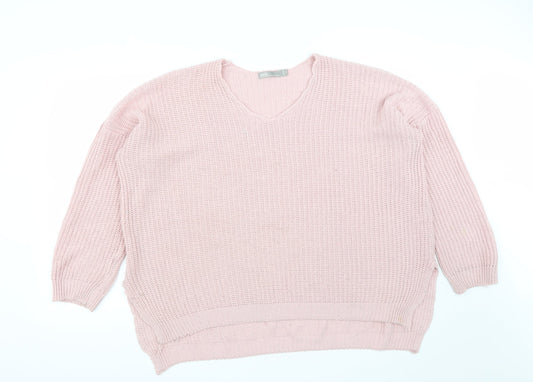 Womens UK Size 12 ASOS Pink Pullover Jumper