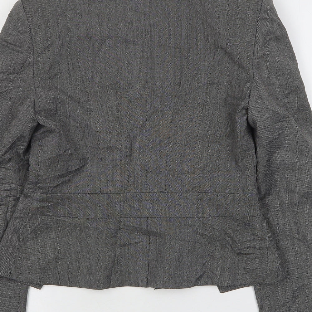 Womens UK Size 8 Marks and Spencer Regular Grey Blazer