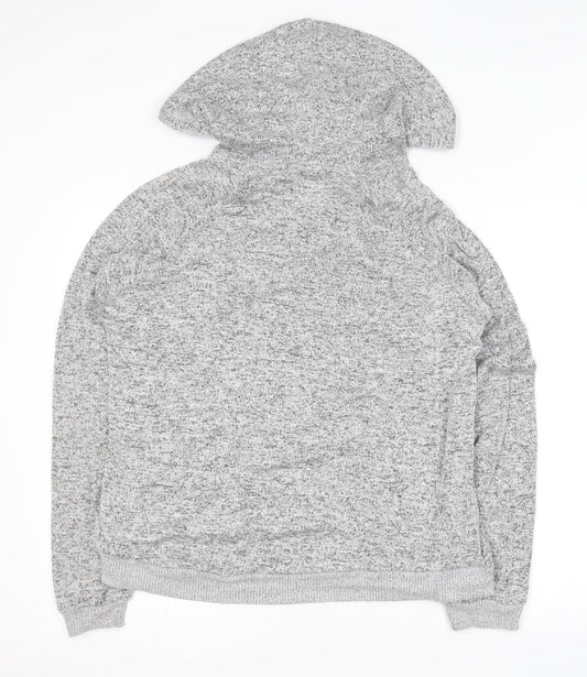 Womens UK Size M NEXT Grey Pullover Hoodie